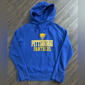 Champion Pittsburgh Panthers Youth Hoodie – Blue Gold – Kids M – NCAA Sweatshirt